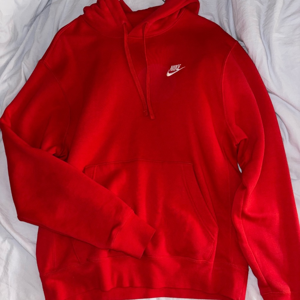 Nike Men's Red Hoodie